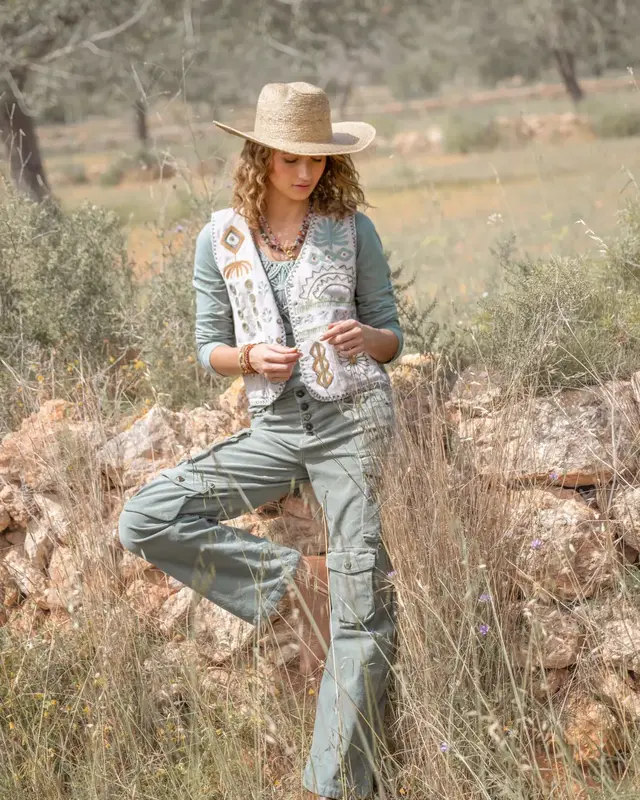 Isla Ibiza Bonita Worker Pants Daniela Army