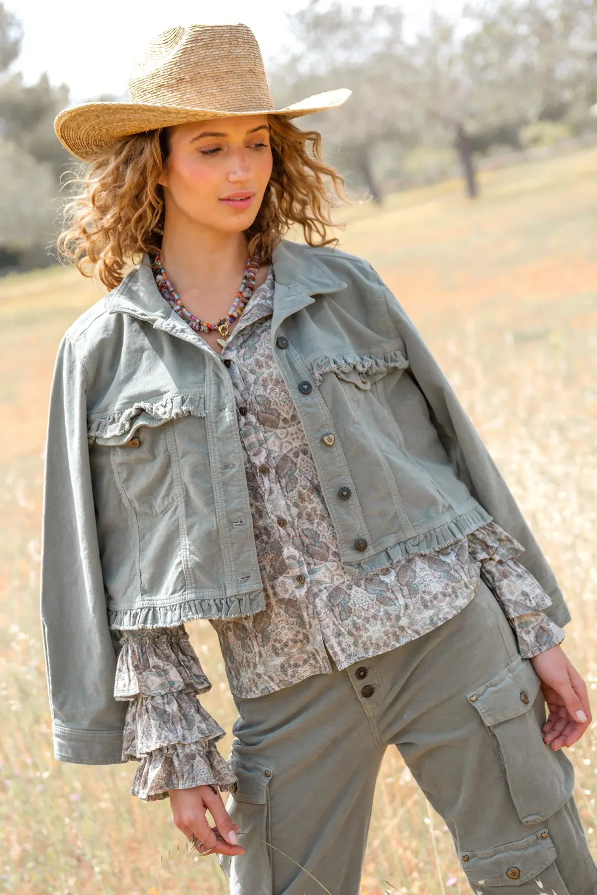 Isla Ibiza Bonita Worker Pants Daniela Army