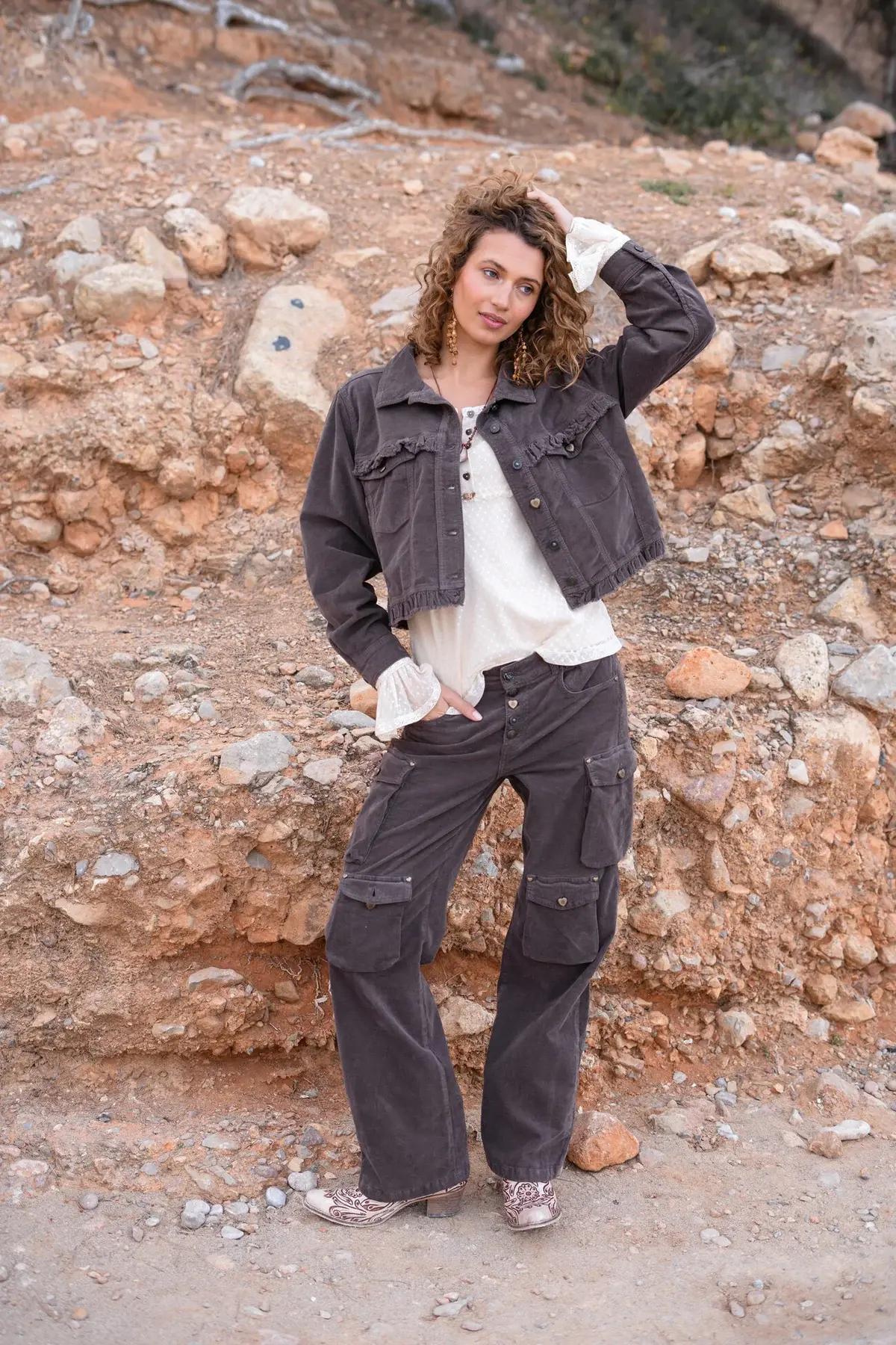 Isla Ibiza Bonita Worker Pants Daniela Brown