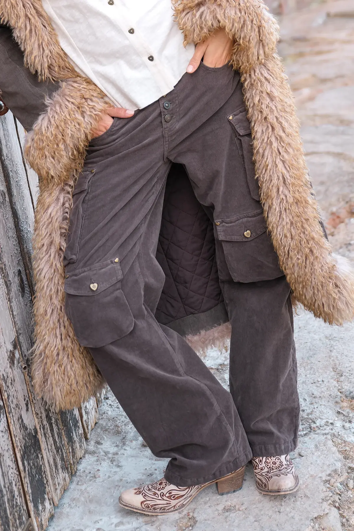 Isla Ibiza Bonita Worker Pants Daniela Brown
