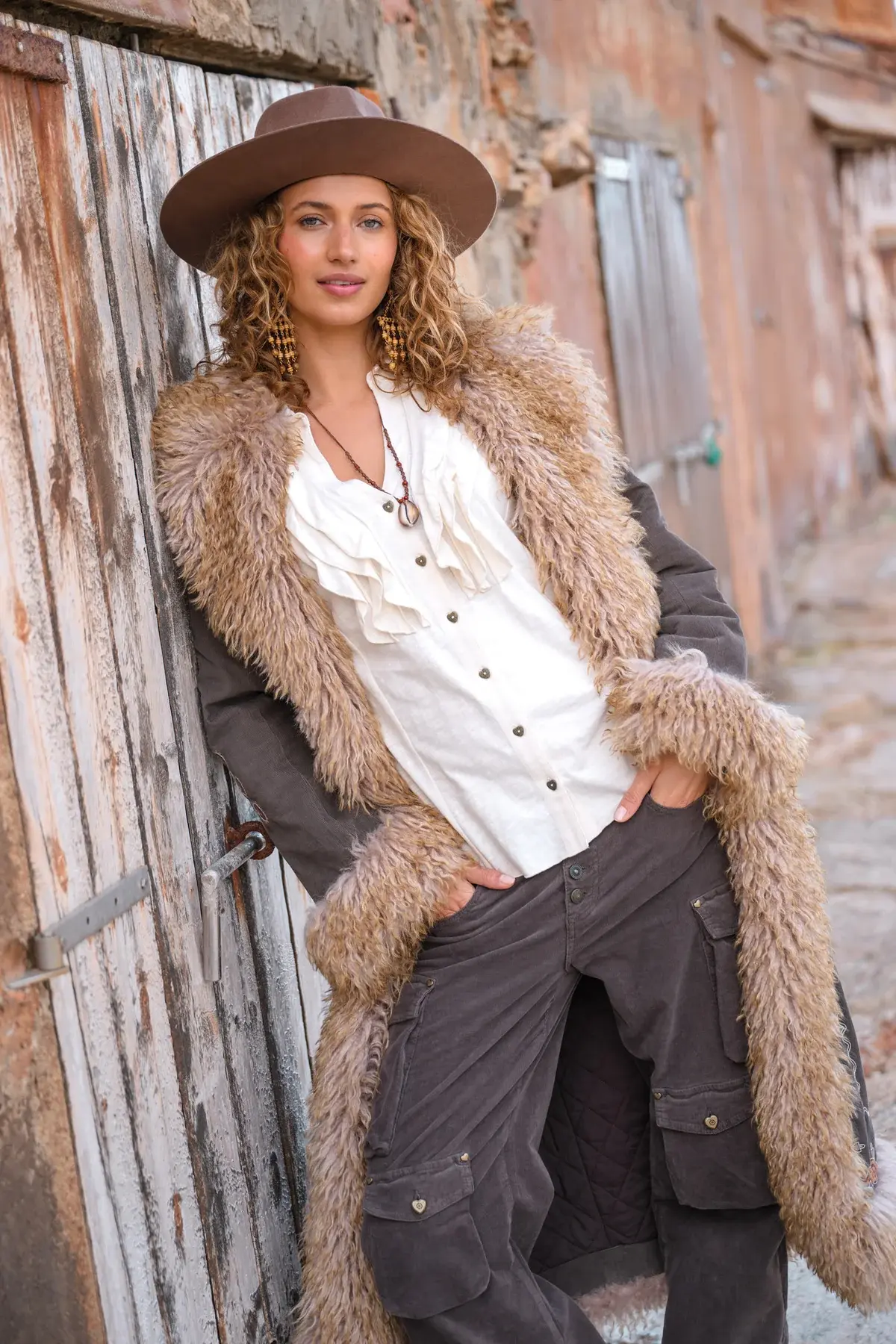 Isla Ibiza Bonita Worker Pants Daniela Brown