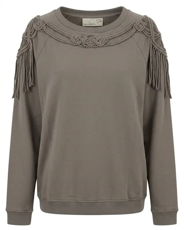 Isla Ibiza Bonita Sweater Frida Taupe