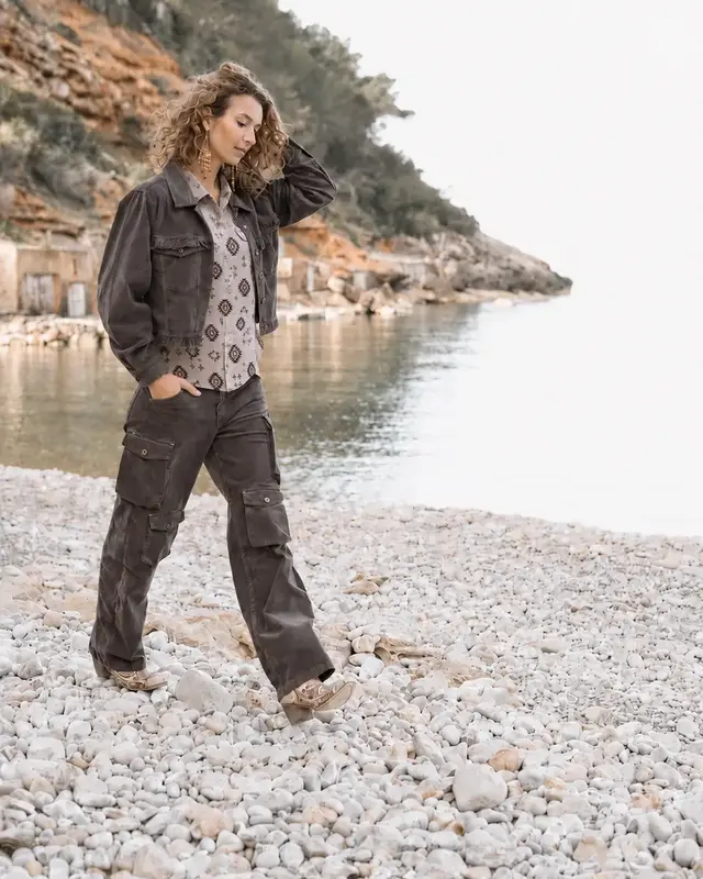 Isla Ibiza Bonita Blouse Almeria Print