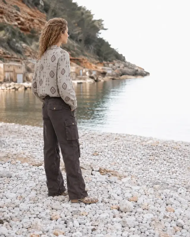 Isla Ibiza Bonita Blouse Almeria Print