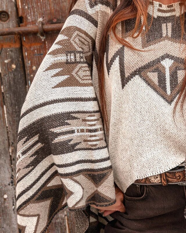 Moost Wanted Lainey Poncho Multi