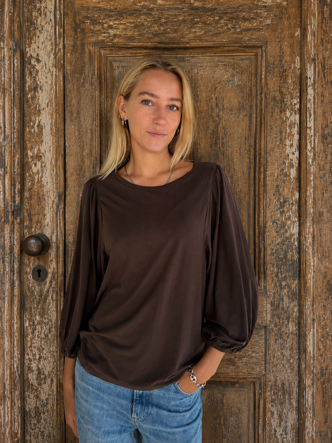 Bindi by Sust Lulu Top Chocolate
