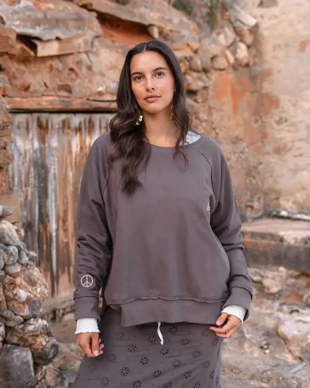 Isla Ibiza Bonita Sweater Magdalena Brown