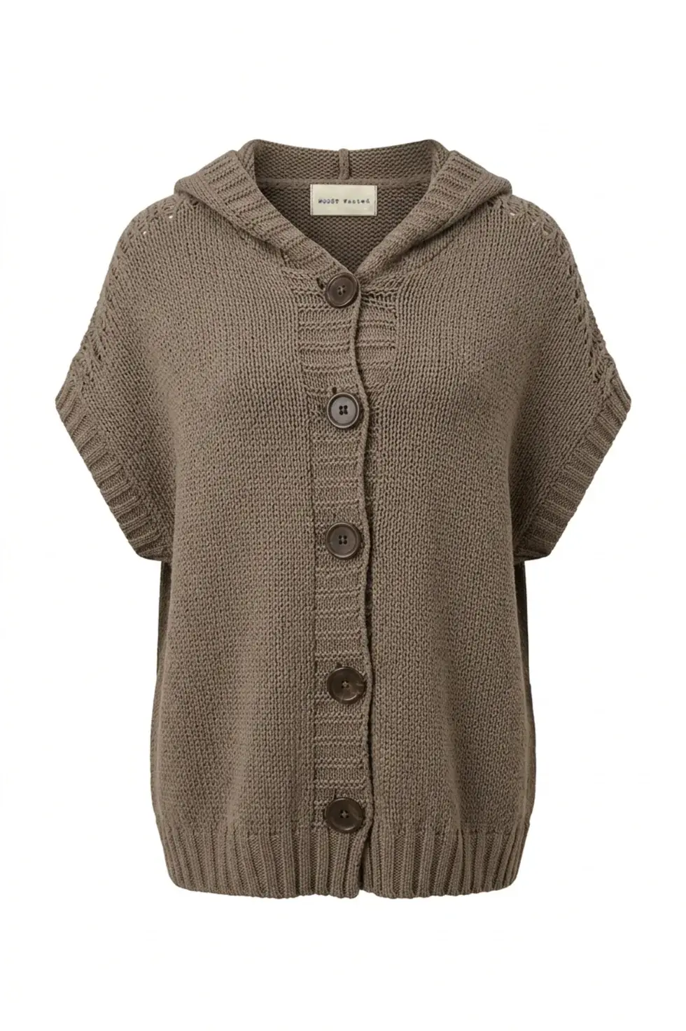 Moost Wanted Zona Knitted Cardigan Taupe