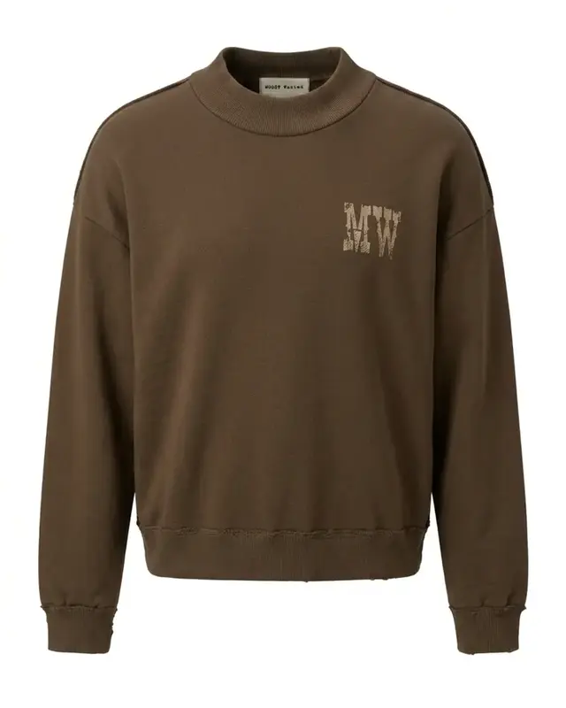 Moost Wanted Dani Artwork Sweater Dark Brown