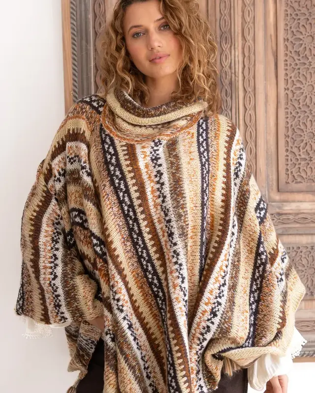 Ibzmode Poncho Lucia Aldea Multi