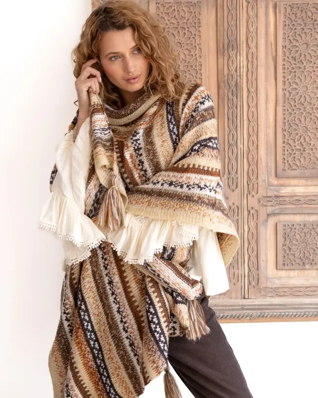 Ibzmode Poncho Lucia Aldea Multi