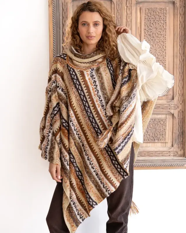 Ibzmode Poncho Lucia Aldea Multi