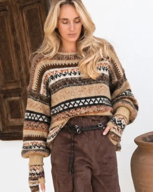 Ibzmode Sweater Sophia Aldea Multi