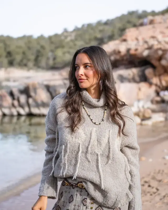 Isla Ibiza Bonita Jumper Pilar Khaki