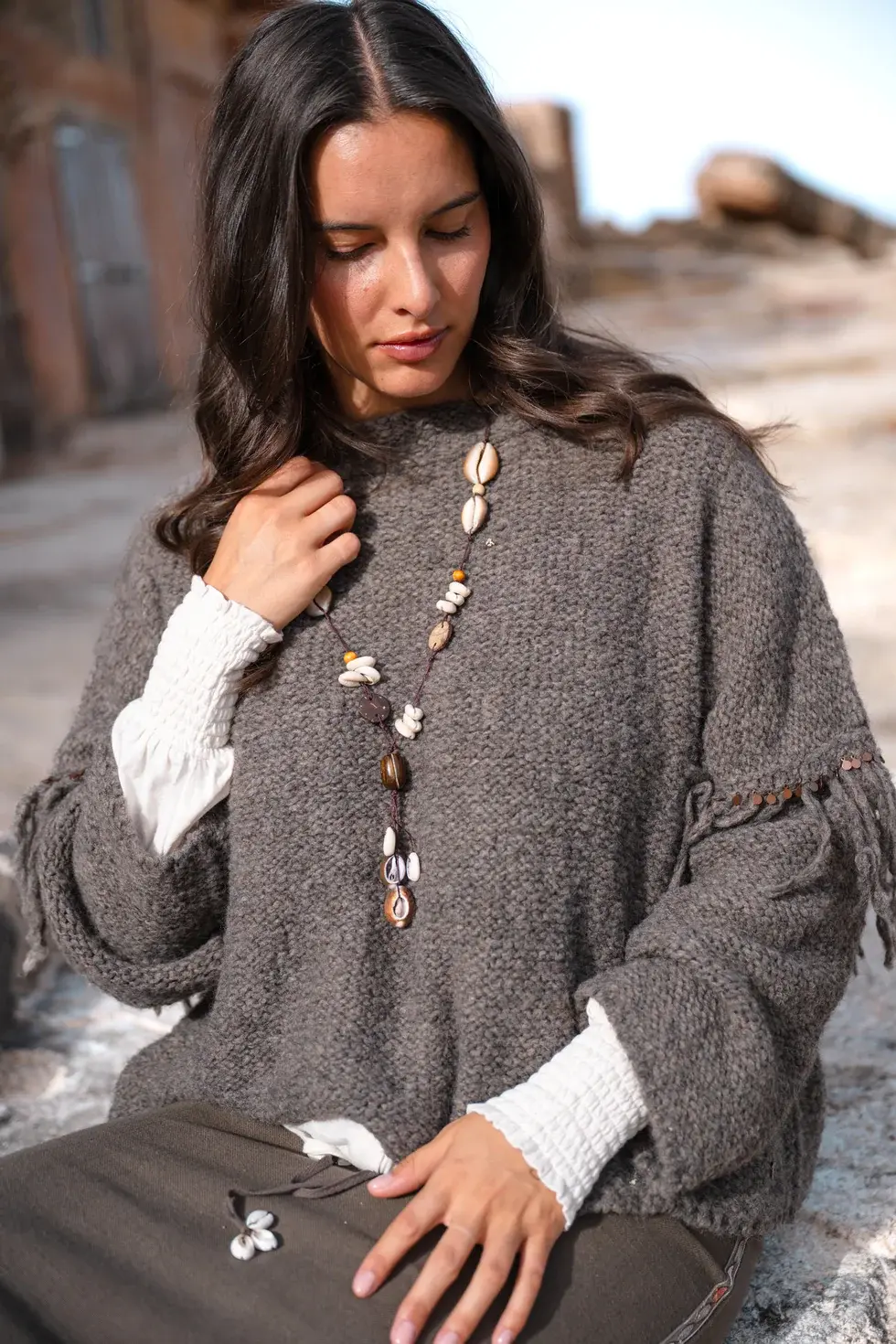 Isla Ibiza Bonita Jumper Olivia Brown