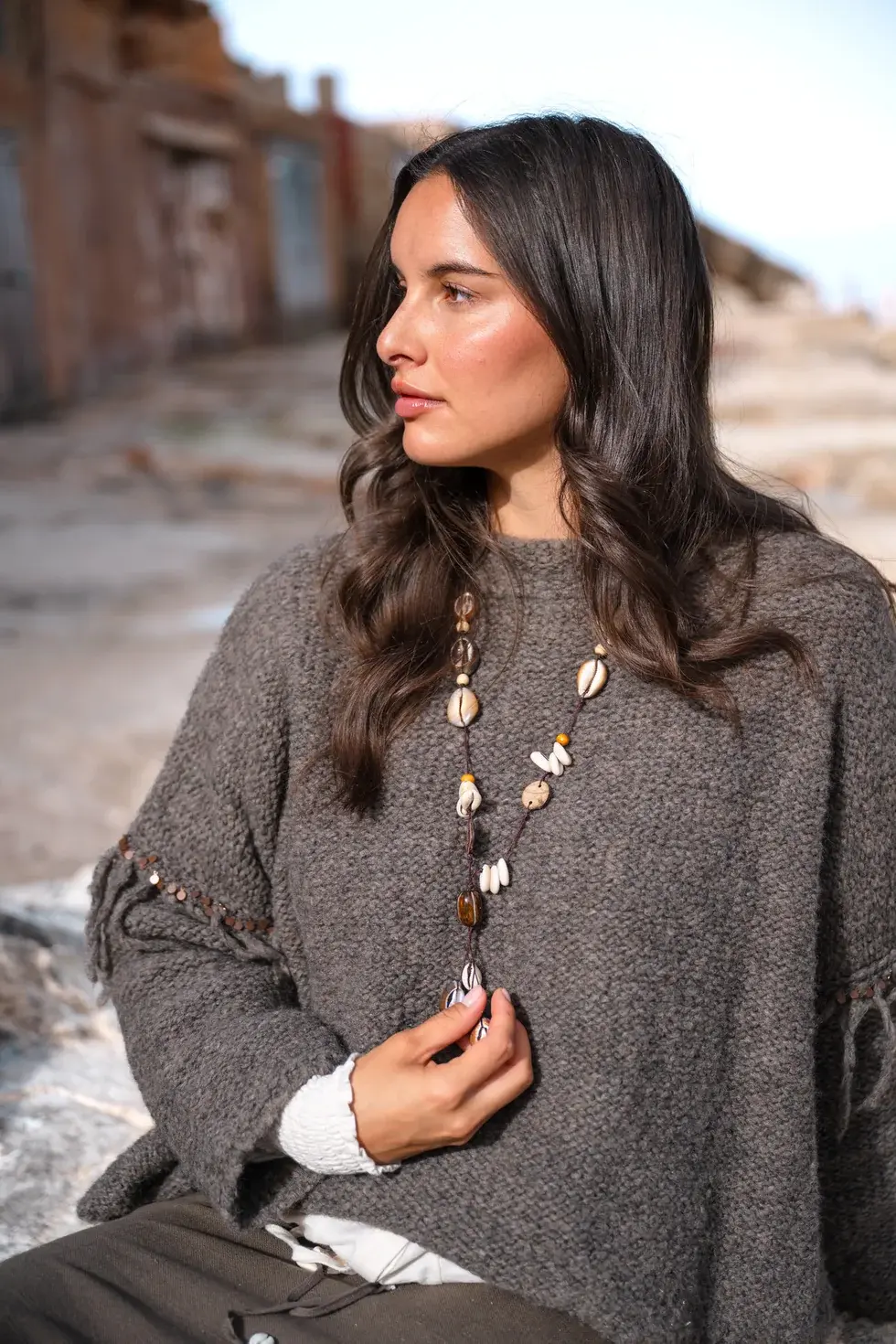 Isla Ibiza Bonita Jumper Olivia Brown
