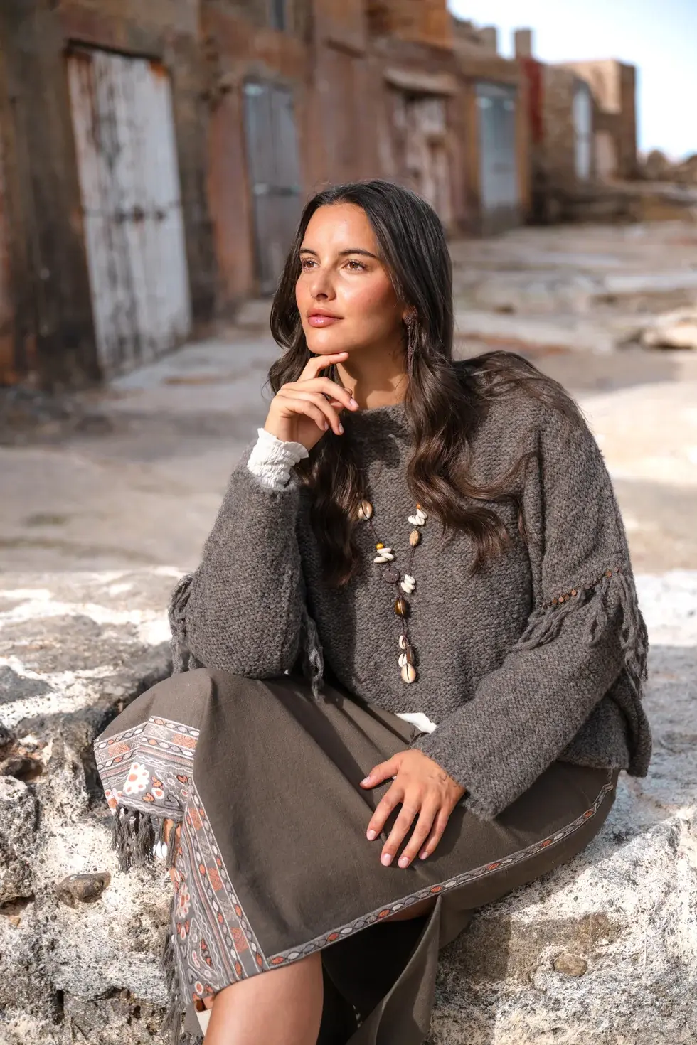Isla Ibiza Bonita Jumper Olivia Brown