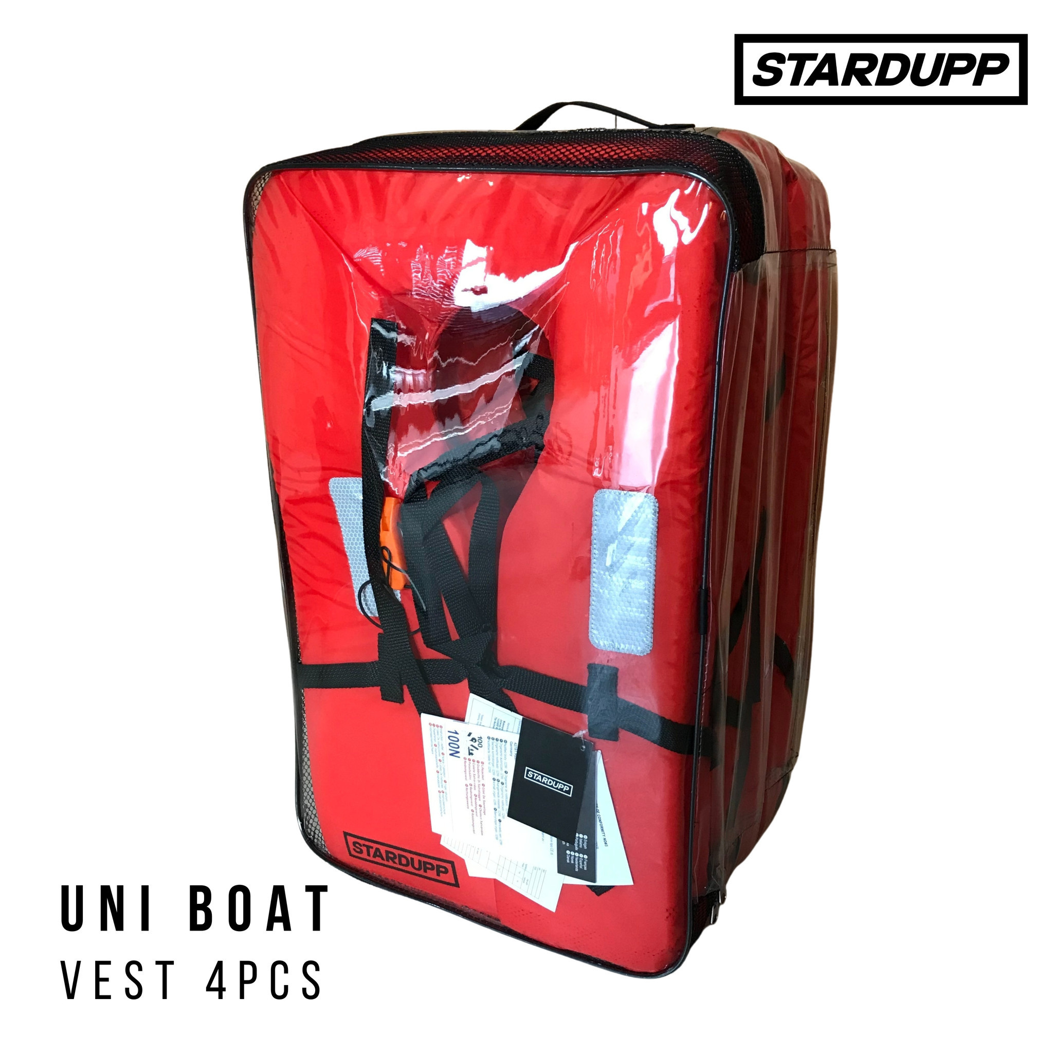 Stardupp Stardupp Uni Boating Vest Pack 4pcs