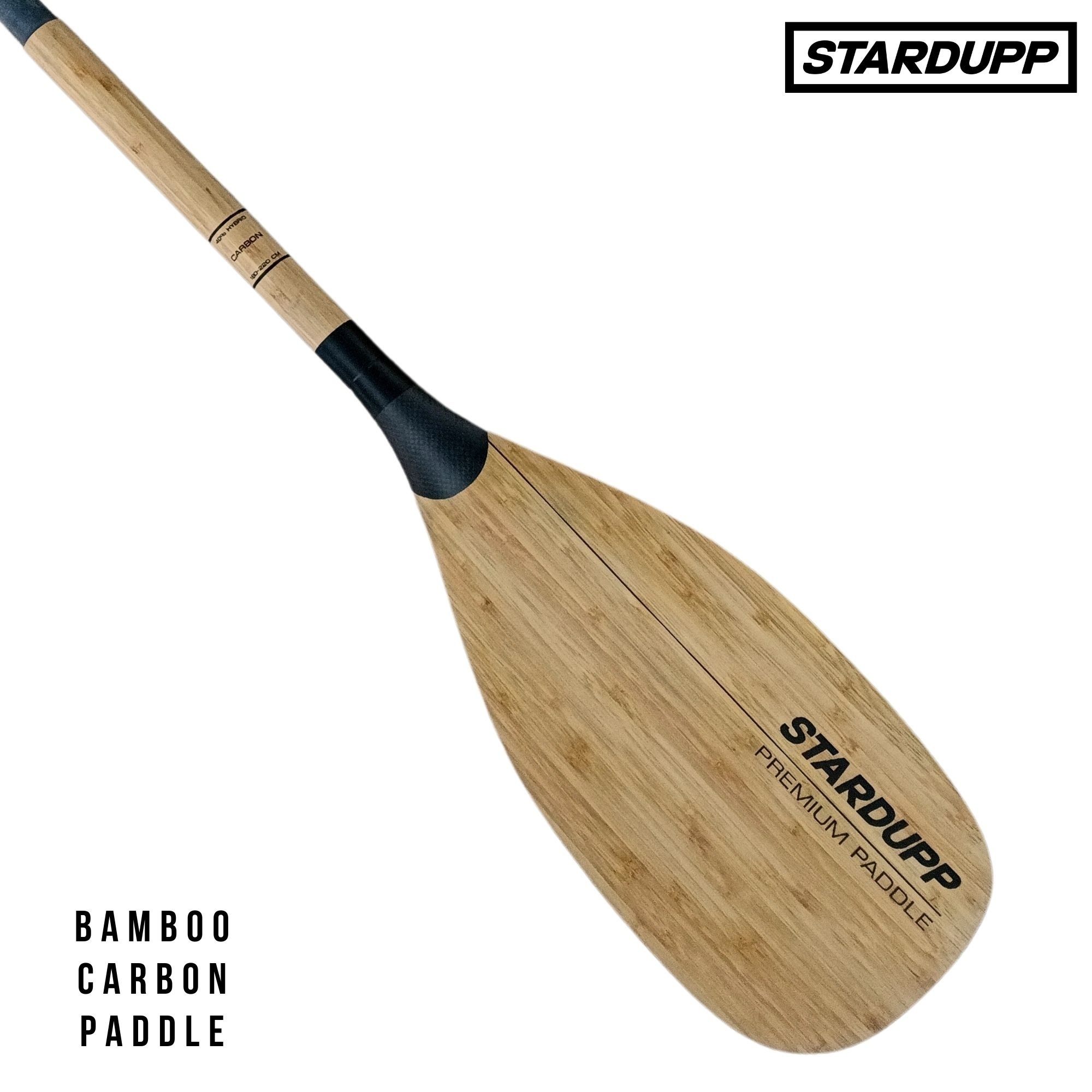 Stardupp Carbon/Bamboo SUP DE Paddle Stardupp 