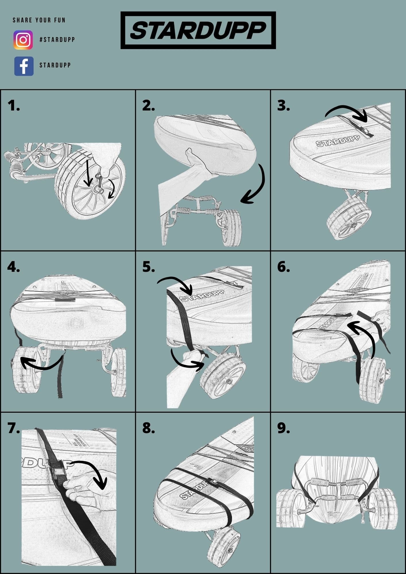 Stardupp Stardupp Sup Trolley