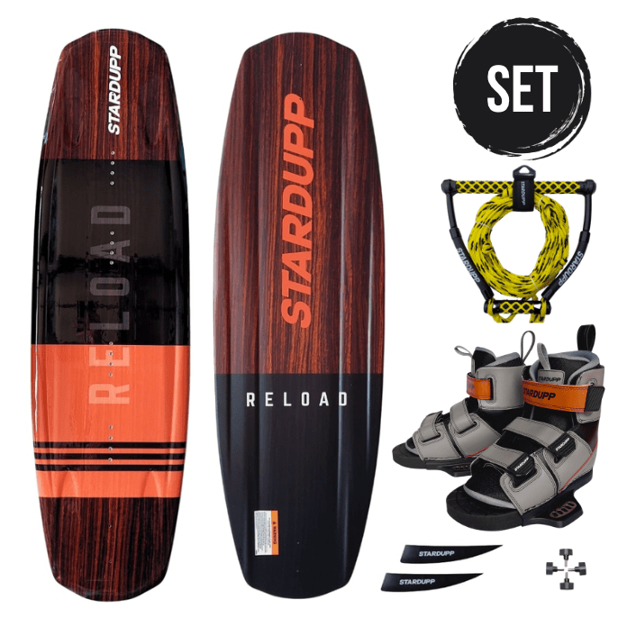 Stardupp Stardupp Reload Wakeboard Set Red 139cm