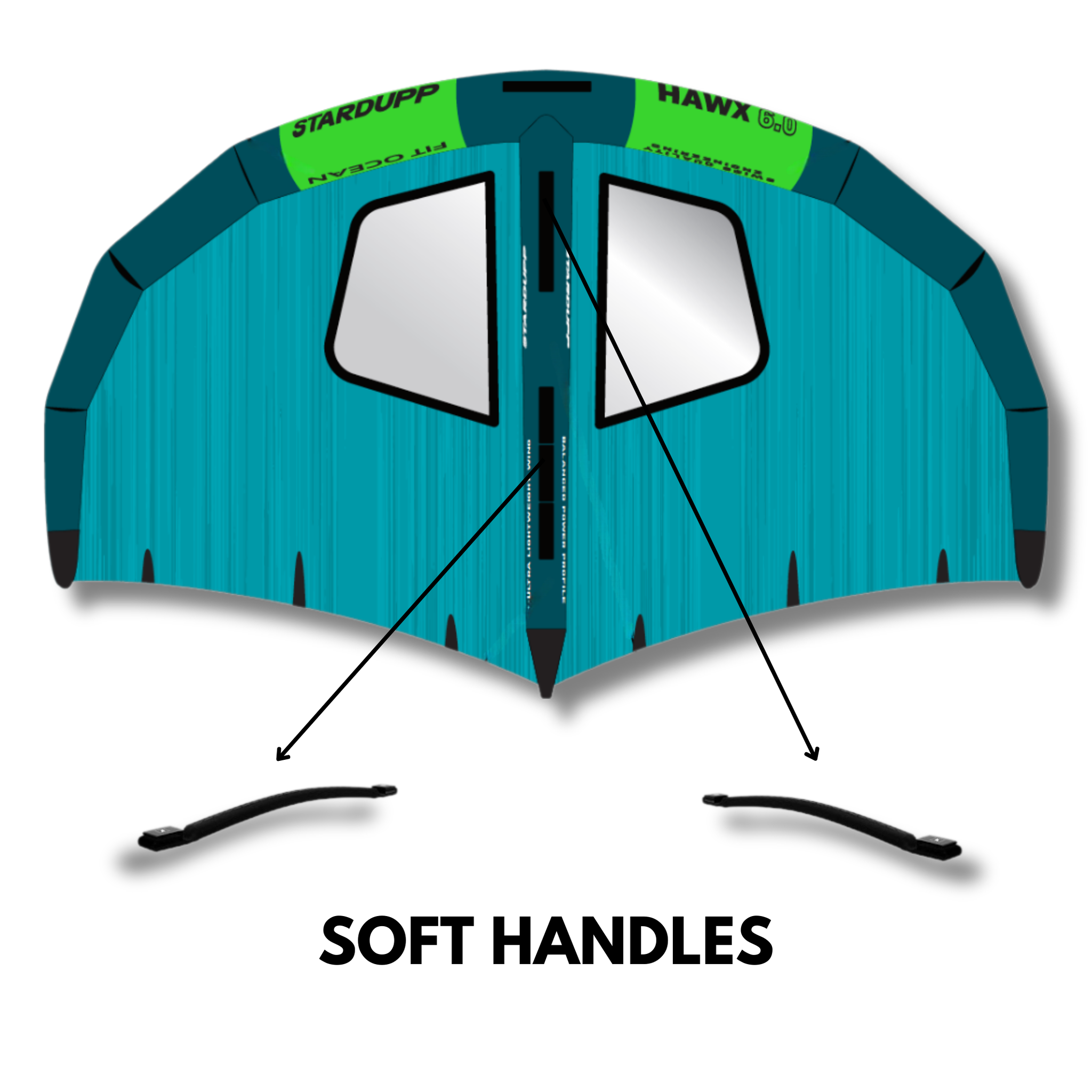 Stardupp Stardupp Hawx 6.0 Wing Soft Handles