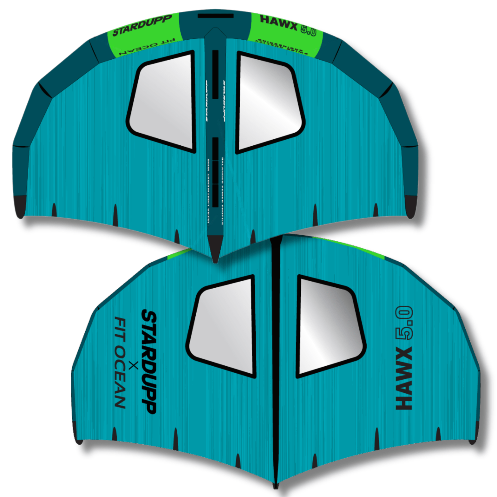 Stardupp Stardupp Hawx 5.0 Wing Rigid Handles