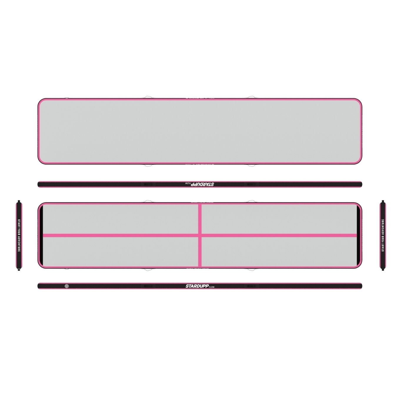 Stardupp Stardupp Flow AirTrack Pink 5m 10cm