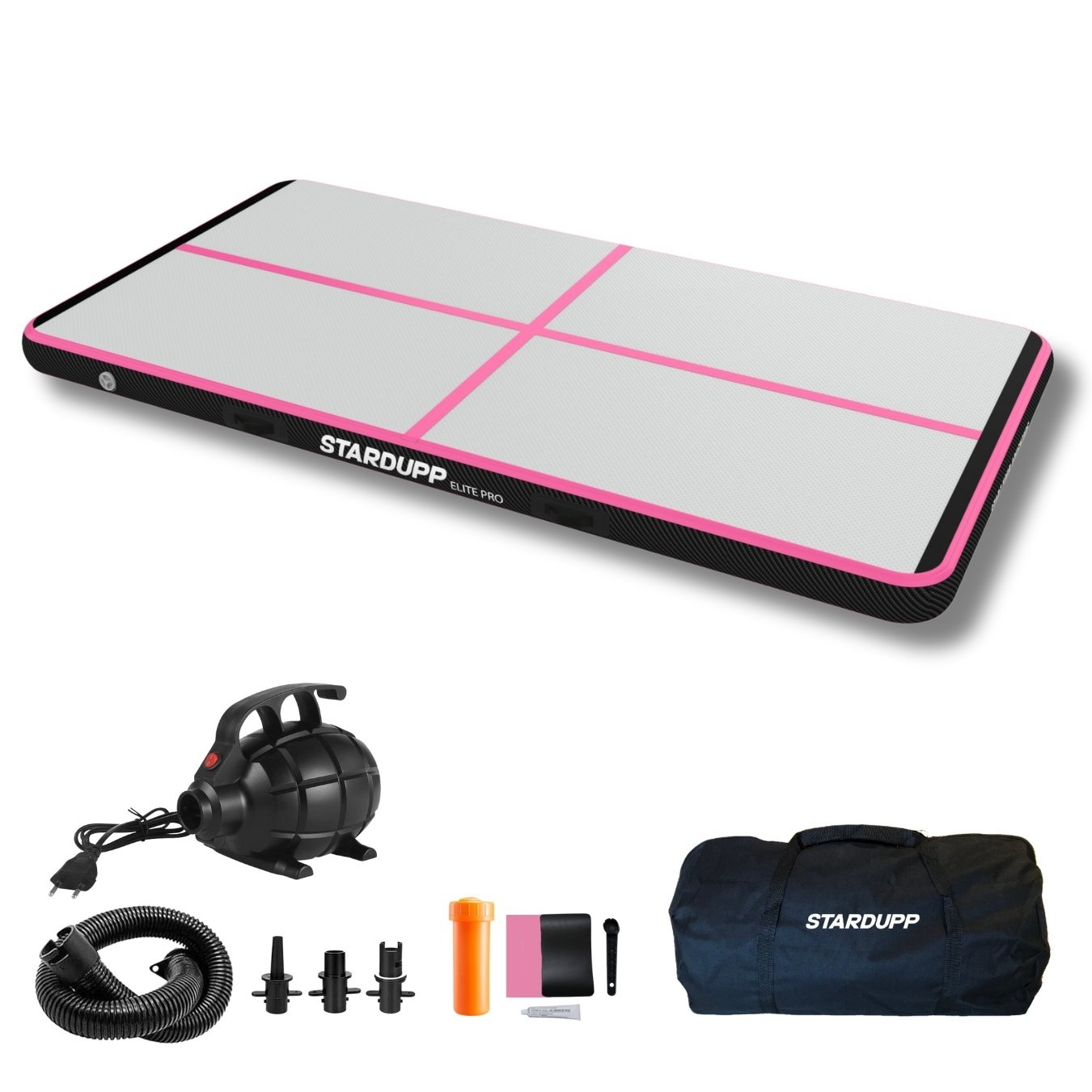 Stardupp Stardupp Elite Pro AirTrack Pink 3m 150cm 15cm