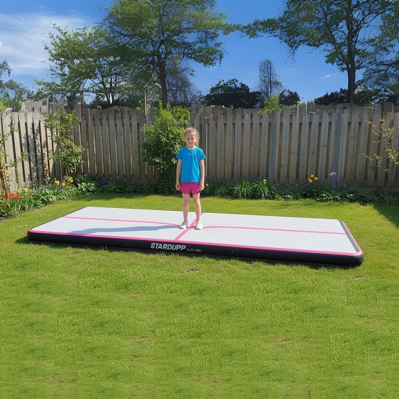 Stardupp Stardupp Elite Pro AirTrack Pink 4m 150cm 15cm