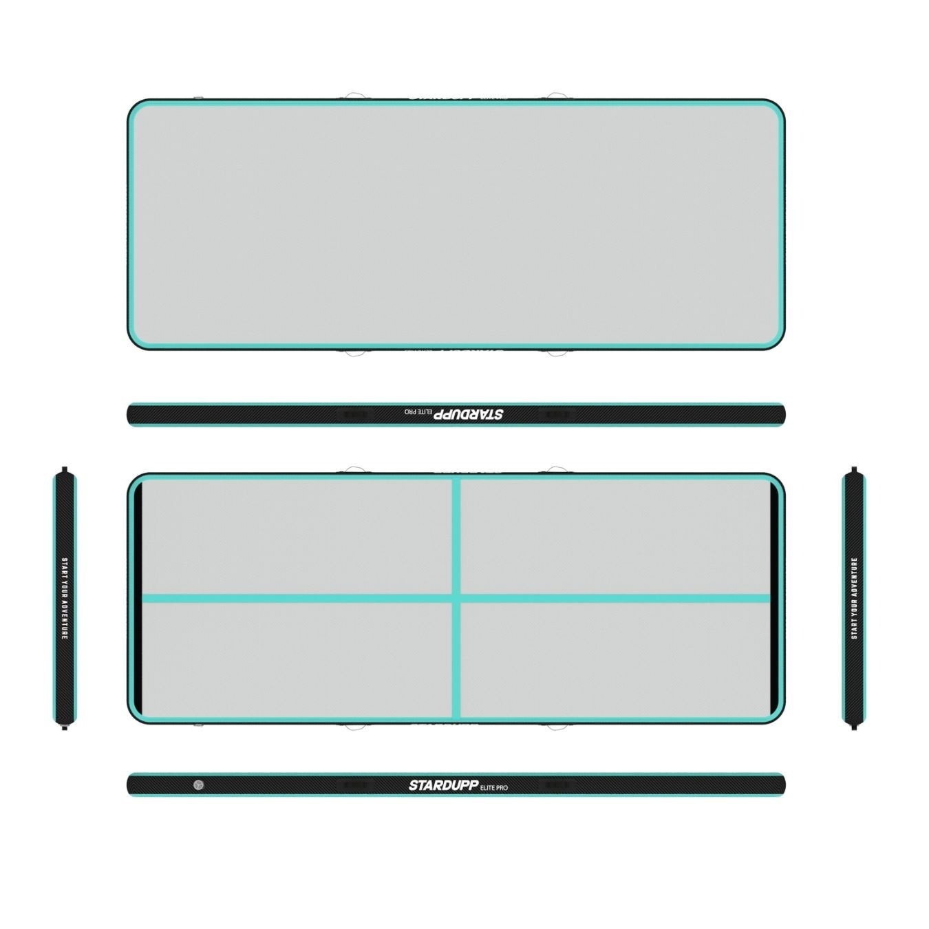 Stardupp Stardupp Elite Pro AirTrack 4m 150cm 15cm