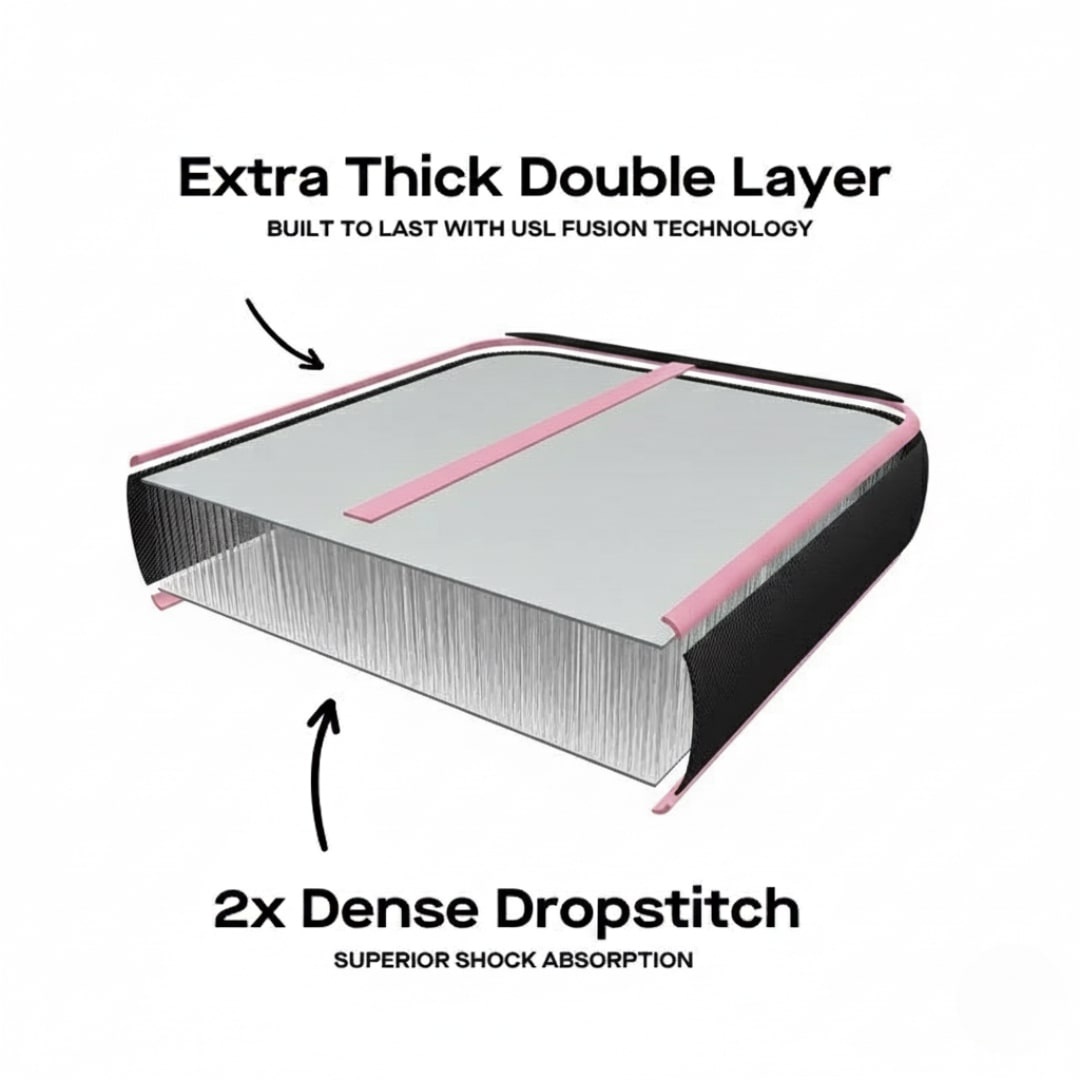 Stardupp Stardupp Elite Pro AirTrack Pink 3m 20cm