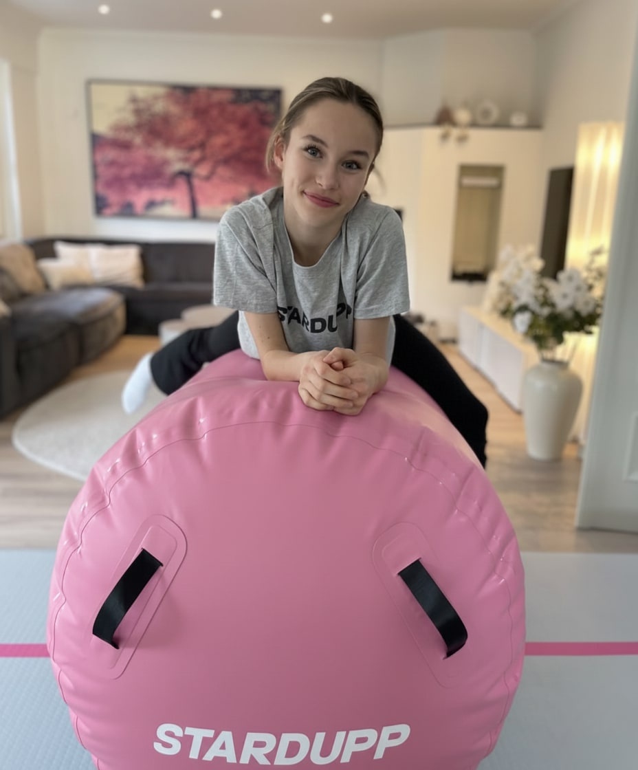 Stardupp Stardupp AirRoll Pink 120x75 cm