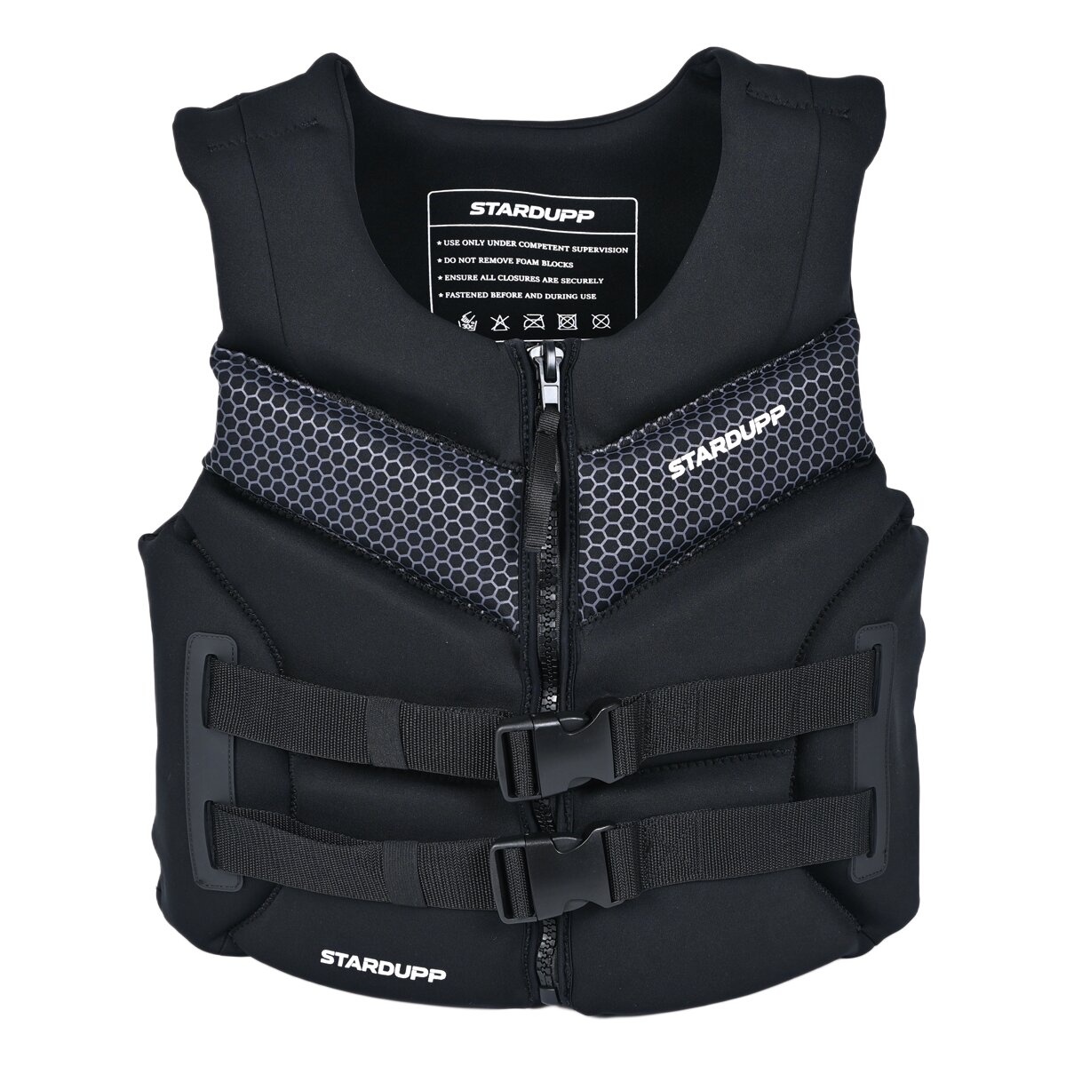 Stardupp Stardupp IRON Neoprene Impact Vest Black