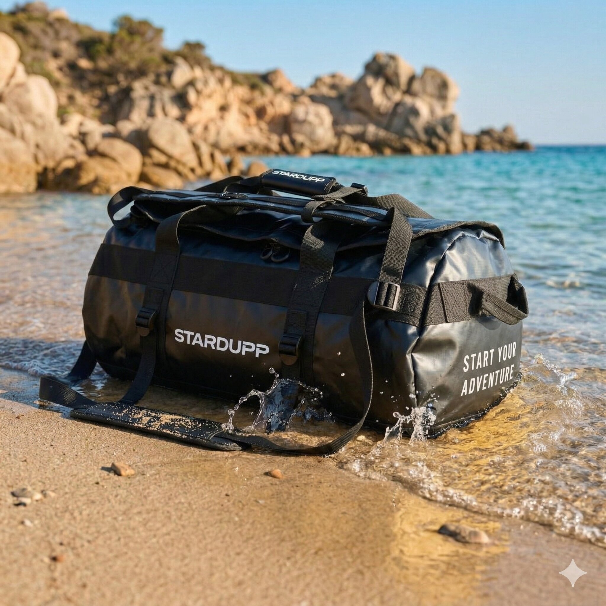 Stardupp Stardupp Waterproof PRO Duffel Bag Black