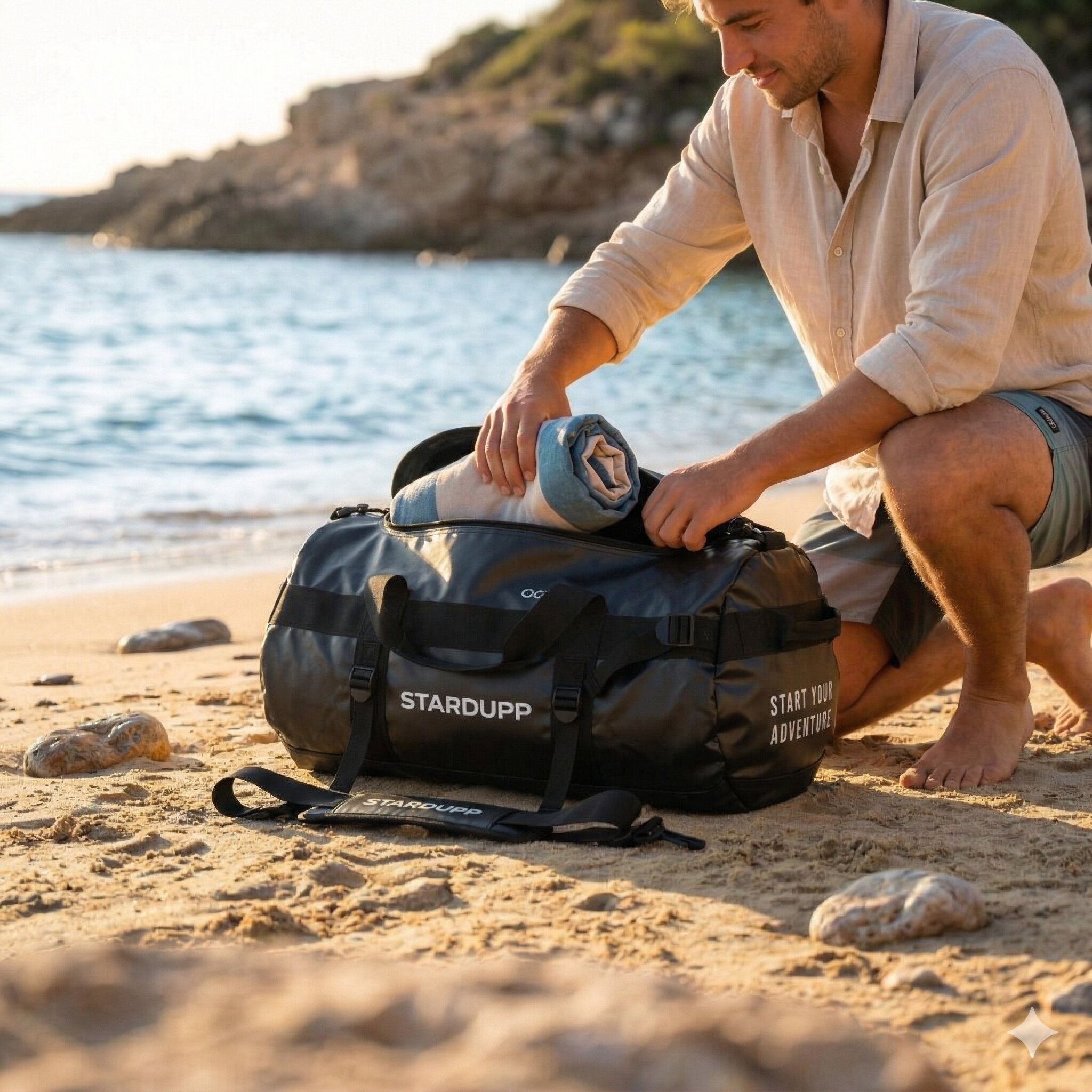 Stardupp Stardupp Waterproof PRO Duffel Bag Black