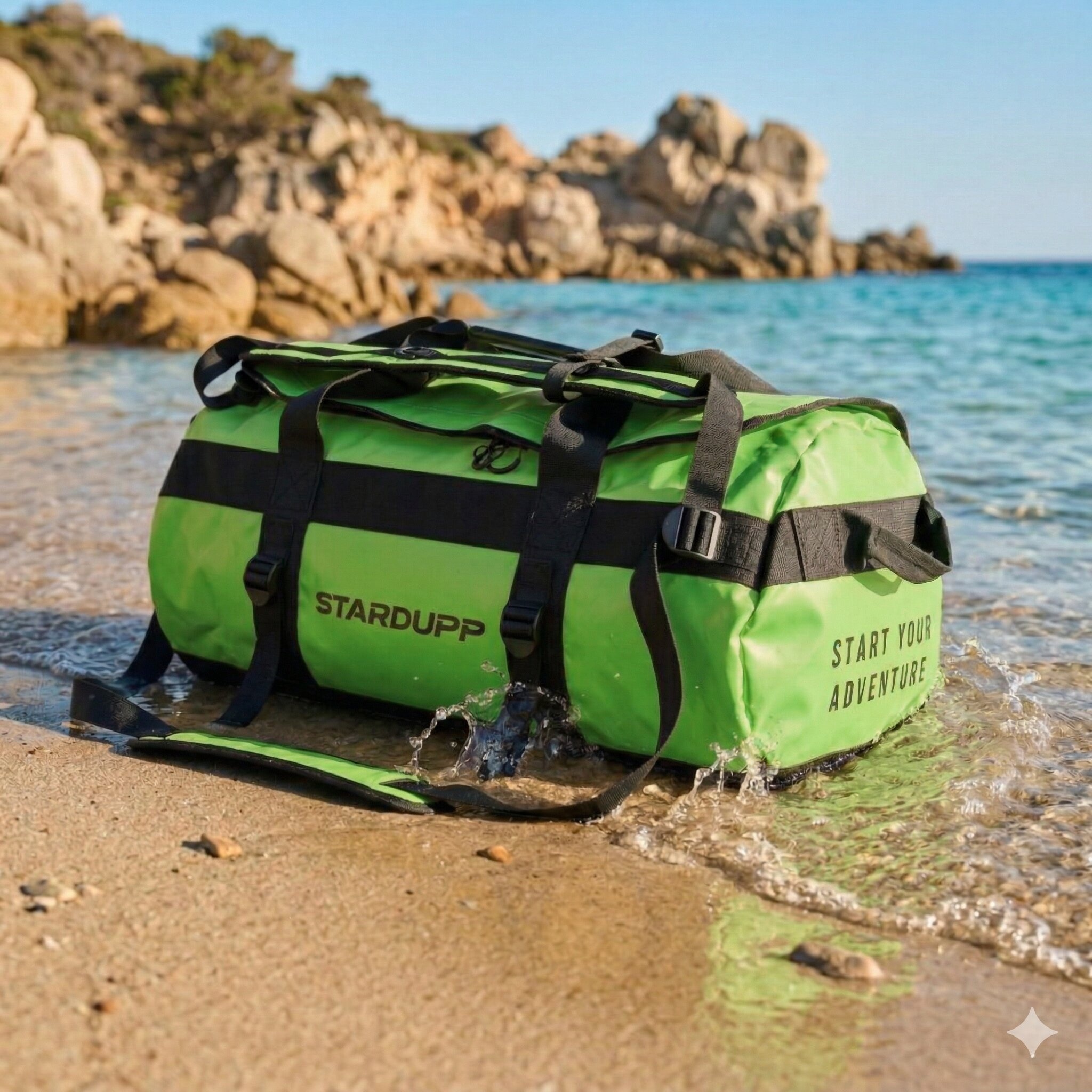Stardupp Stardupp Waterproof PRO Duffel Bag Green