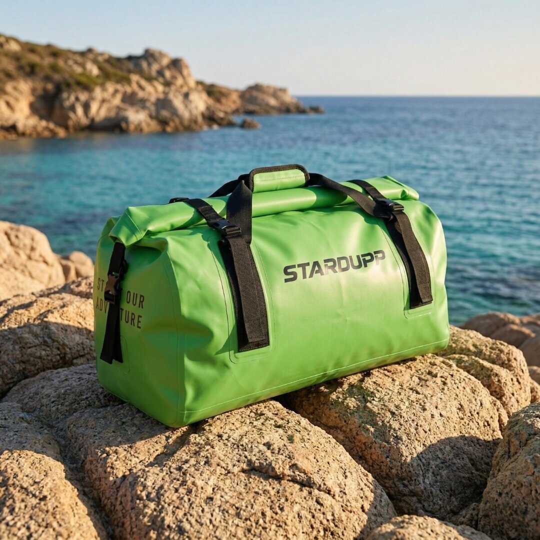Stardupp Stardupp Waterproof Roll Duffel Bag Green