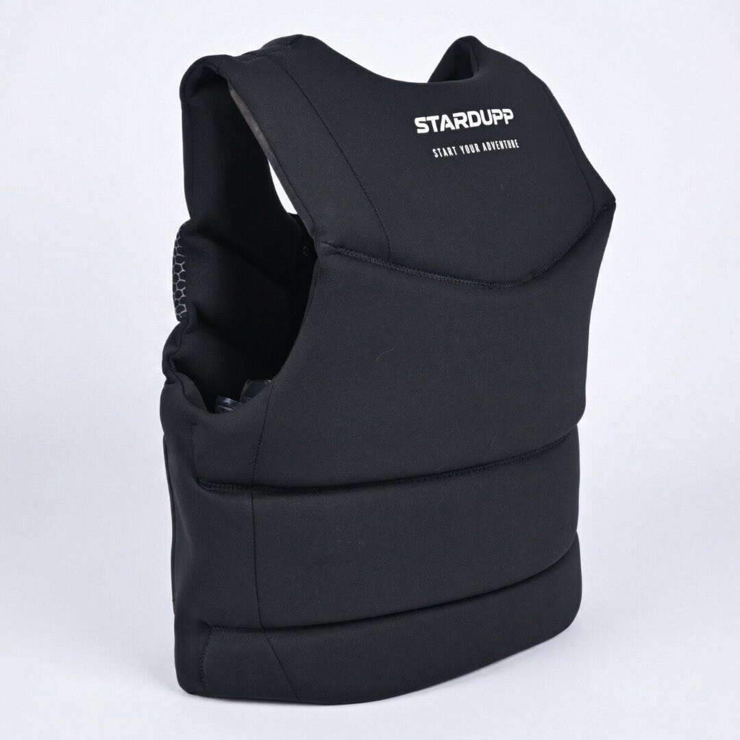 Stardupp Stardupp IRON Neoprene Impact Vest Black