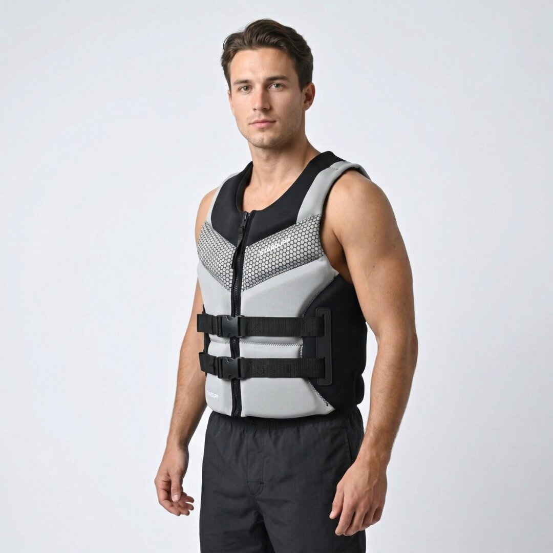 Stardupp Stardupp IRON Neoprene Impact Vest Grey