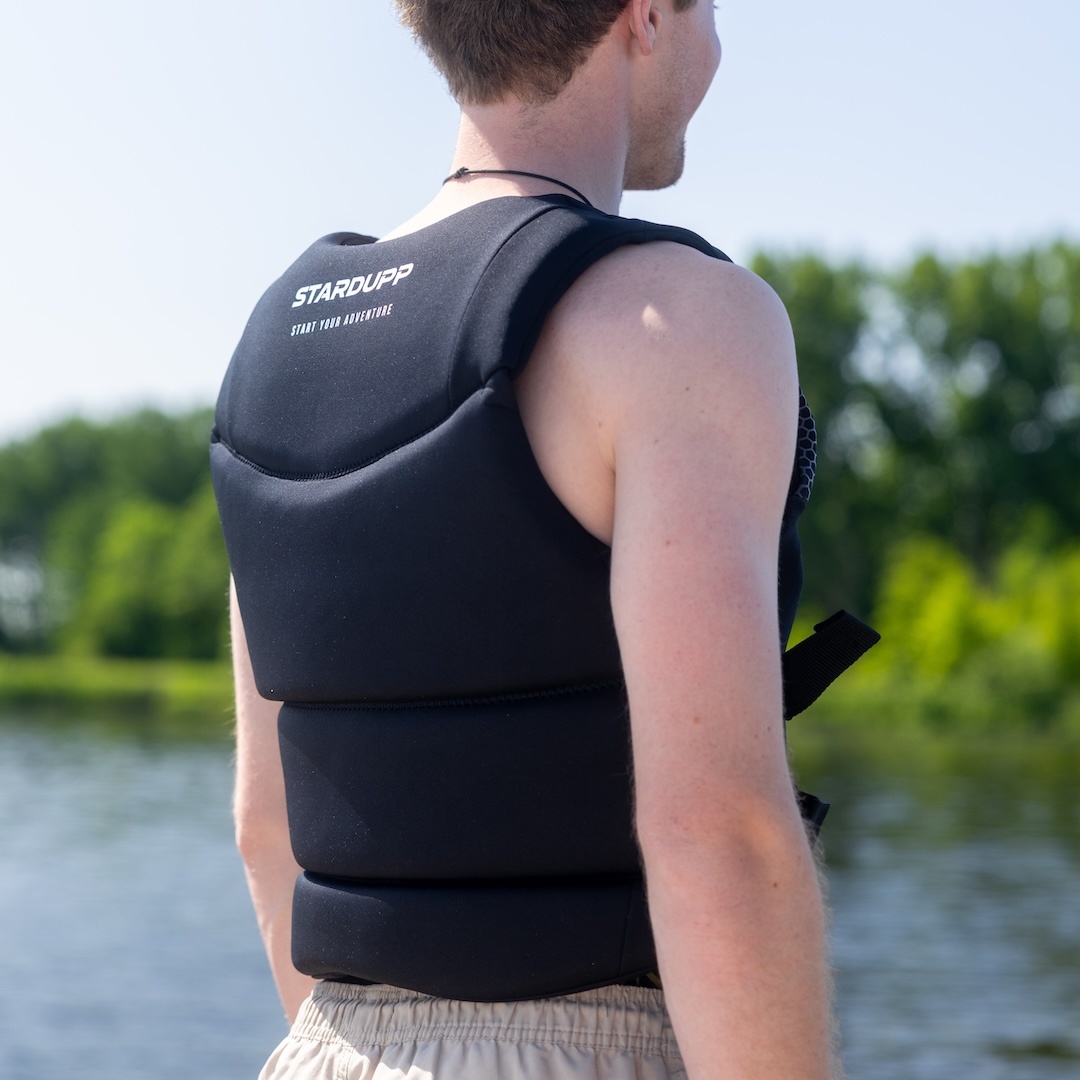 Stardupp Stardupp IRON Neoprene Impact Vest Black