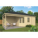 TUINHUIZEN 44 MM Olson met overkapping,aanbouw TUINHUIZEN 44 MM Olson met overkapping,aanbouw