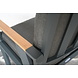 Tuinstoel Alexia, aluminium met teak Tuinstoel Alexia, aluminium met teak