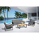 Robinson Loungeset zwart Robinson Loungeset zwart