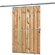 Tuindeco Tuindeur schuifsysteem 15 planks Tuindeco Tuindeur schuifsysteem 15 planks
