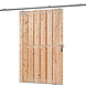 Tuindeco Tuindeur schuifsysteem 15 planks Tuindeco Tuindeur schuifsysteem 15 planks
