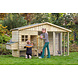 Dierenverblijf incl. dakleer Bielefelder Dierenverblijf incl. dakleer Bielefelder