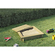 Zandbak Vierkant met deksel L120xB120xH24cm Zandbak Vierkant met deksel L120xB120xH24cm