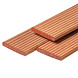 Tuindeco Bangkirai vlonderplank gedroogd 8-groef 25 mm Tuindeco Bangkirai vlonderplank gedroogd 8-groef 25 mm