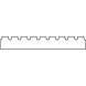 Tuindeco Bangkirai vlonderplank gedroogd 8-groef 21 mm Tuindeco Bangkirai vlonderplank gedroogd 8-groef 21 mm